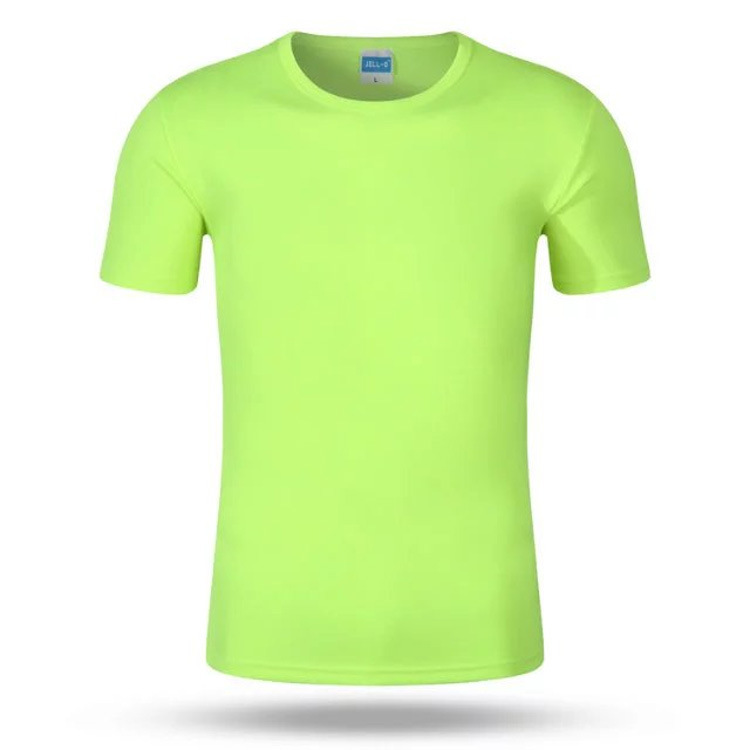 Crew-neck advertising shirt marathon sports mesh quick dry crew-neck short-sleeved T-shirt quick dry clothes customized quick dry body Item Picture