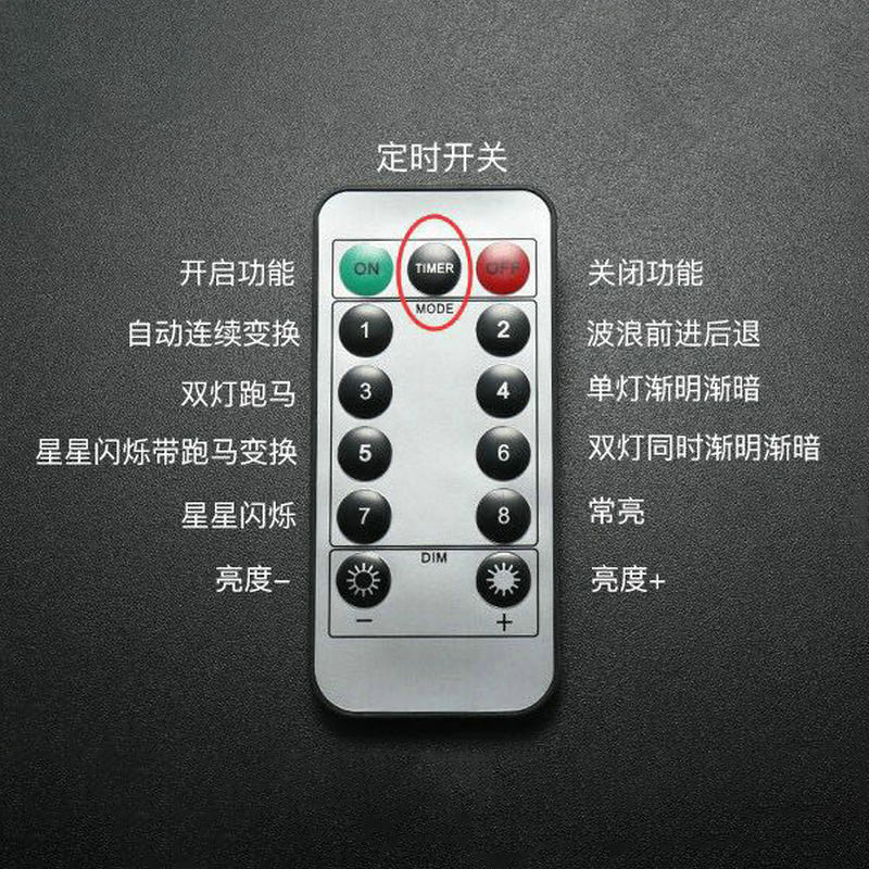 Copper wire lights, button light strips, battery boxes, led light strings, festival bouquets, decorative atmosphere lights, star lights, LED small colored lights Application Scenario