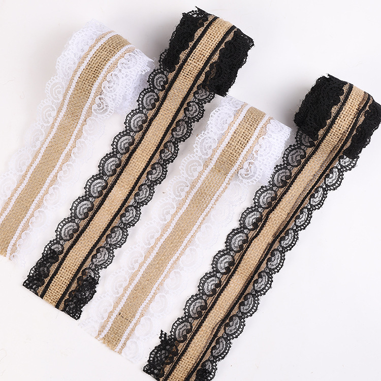 The manufacturer offers black lace linen rolls, gifts, accessories, clothing parts, and 2-meter hemp ropes and webbing in stock Specification image