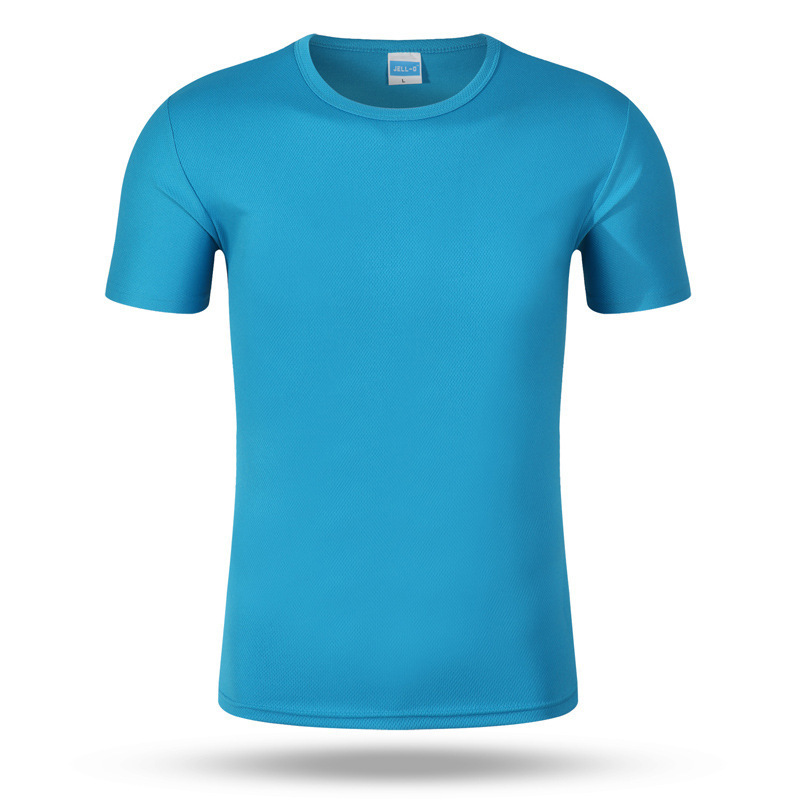Crew-neck advertising shirt marathon sports mesh quick dry crew-neck short-sleeved T-shirt quick dry clothes customized quick dry body Application Scenario