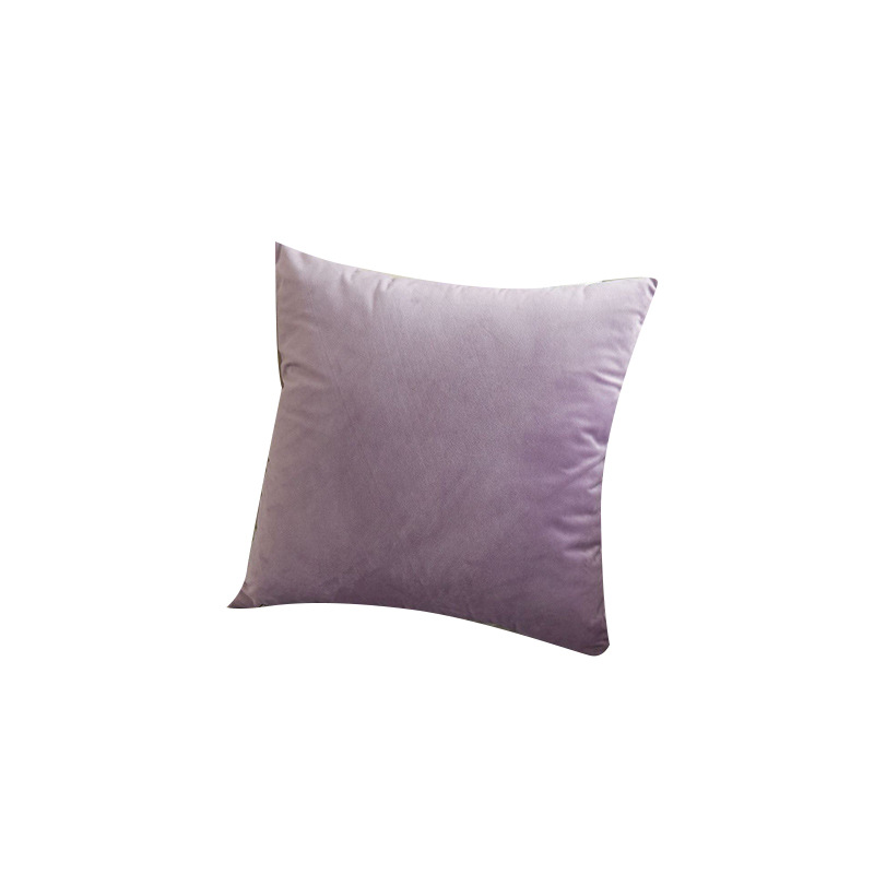 旭爱北欧纯色天鹅绒丝绒荷兰绒沙发靠垫抱枕套不含芯 现货供应