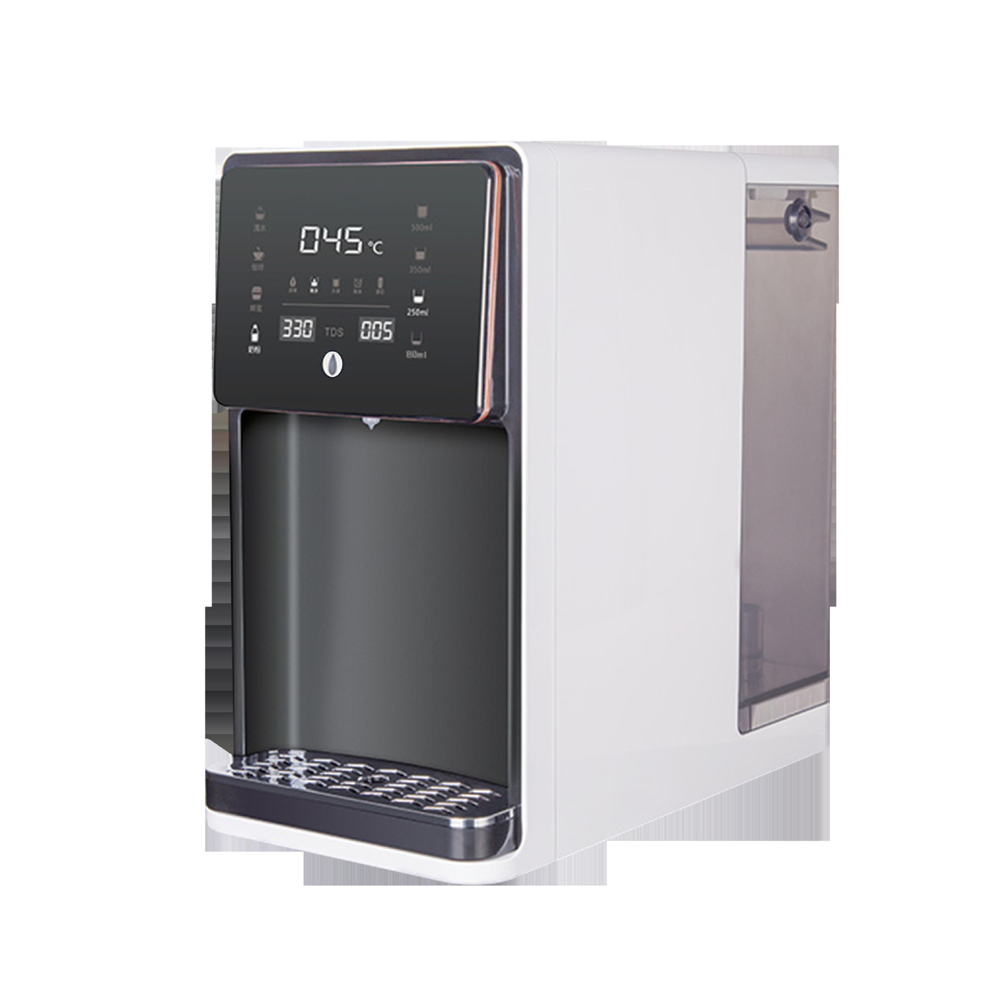 RO reverse osmosis water purifier Heating integrated machine ice and hot desktop pure water machine direct drinking water dispenser Heating pure water in one machine Application Scenario