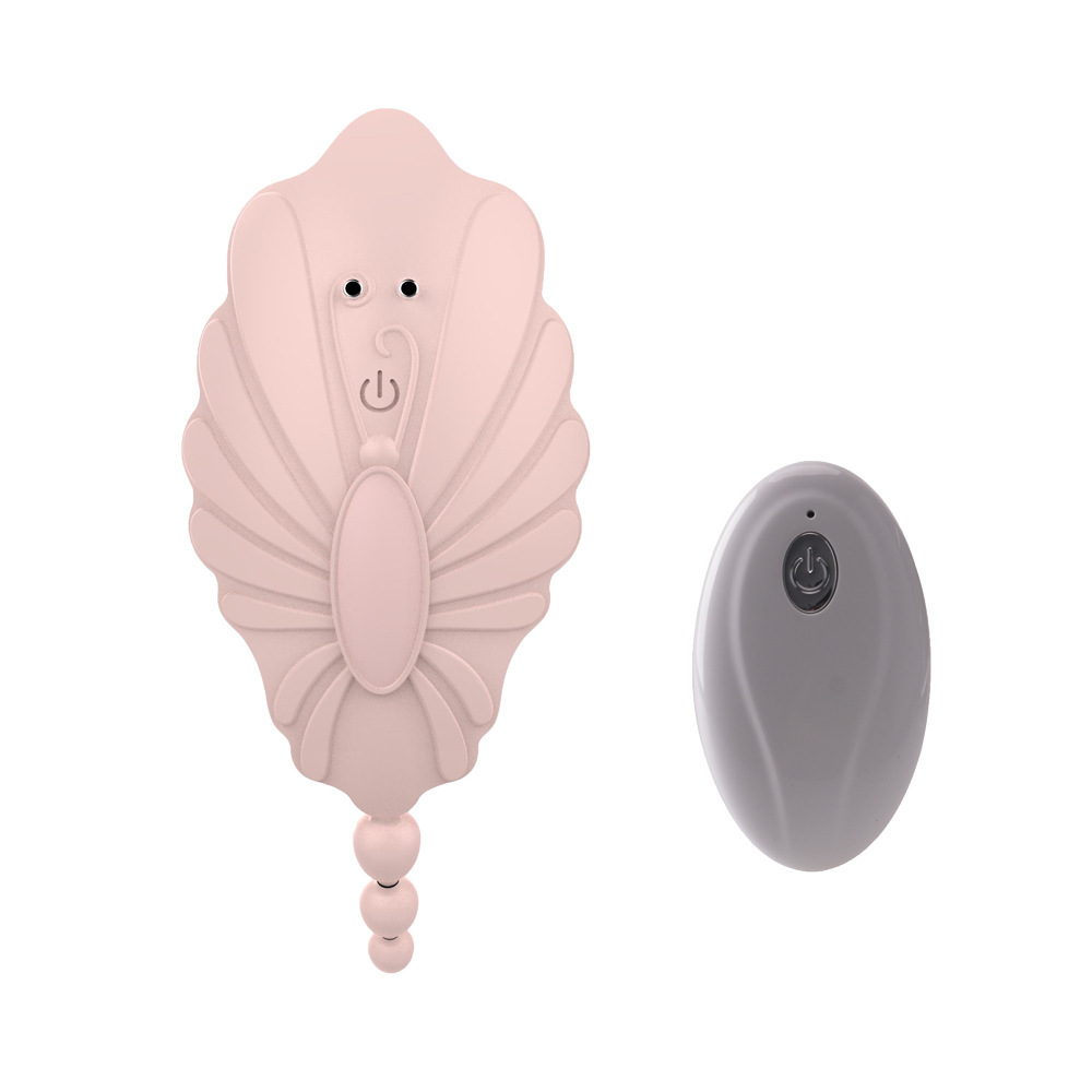 Adult sample of the Little Bee Invisible wearable silicone ten-frequency wireless remote control Butterfly female adult masturbator Application Scenario