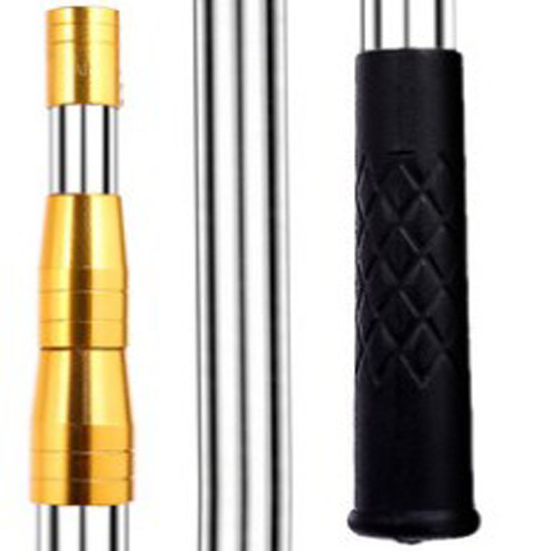 Stainless steel fishing rods, golden sleeves, reinforced net fishing rods, telescopic rods, net fishing gear, fishing tackle, net fishing rods, fruit picking rods Item Picture