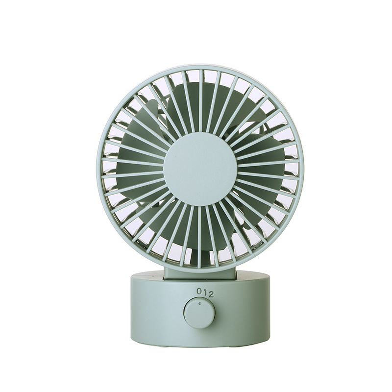 No Print The Same New Silent Fan Desktop Mini Usb Fan 4 Inch Small Fan Macaron Charging Small Fan Application Scenario