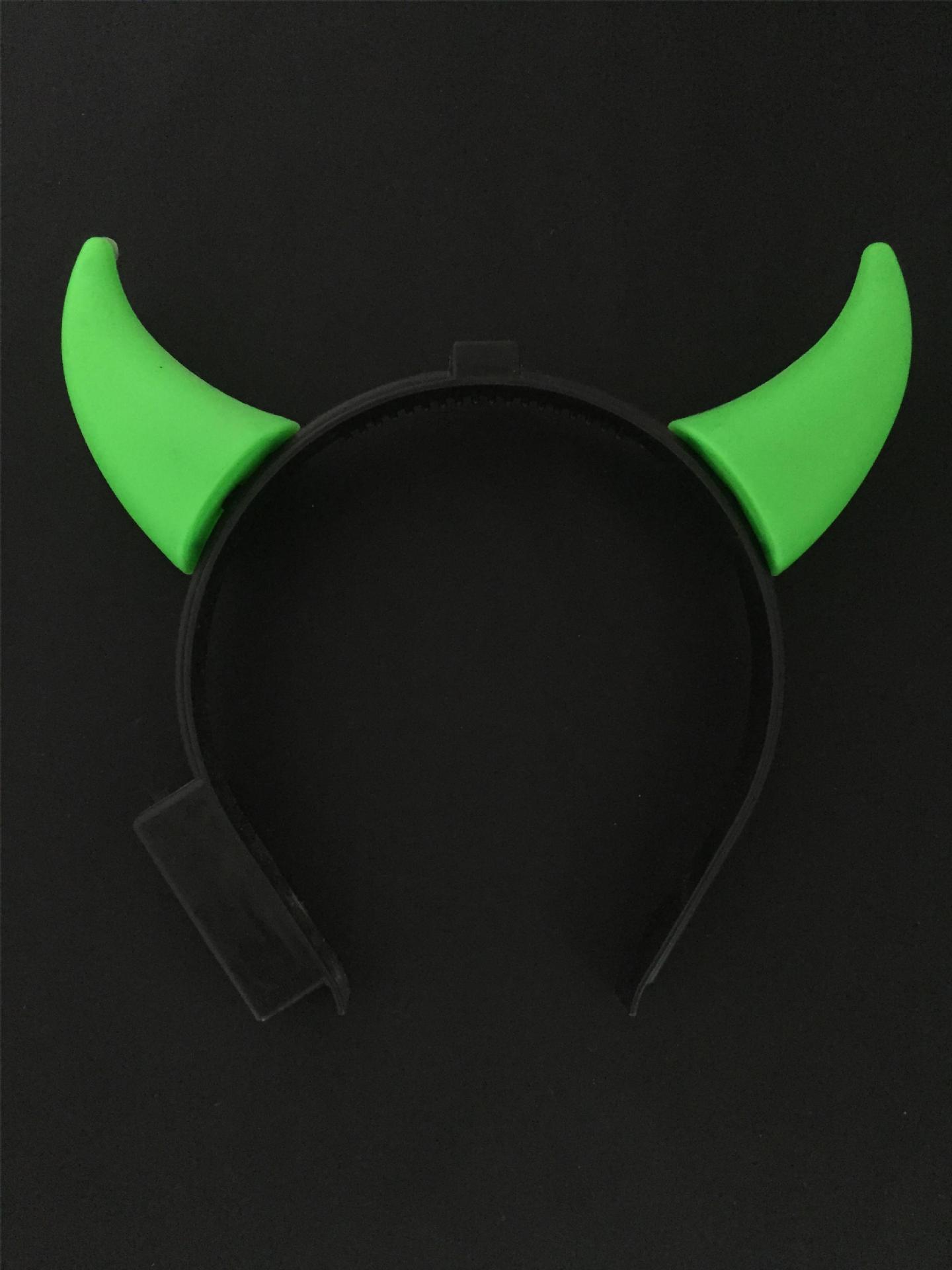 Classic Selling Calf Horn Led Luminous Head Buckle Horn Headdress Application Scenario