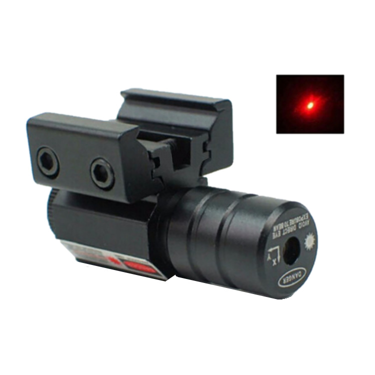 Small red dot laser mounted infrared laser sight small green laser metal material locator