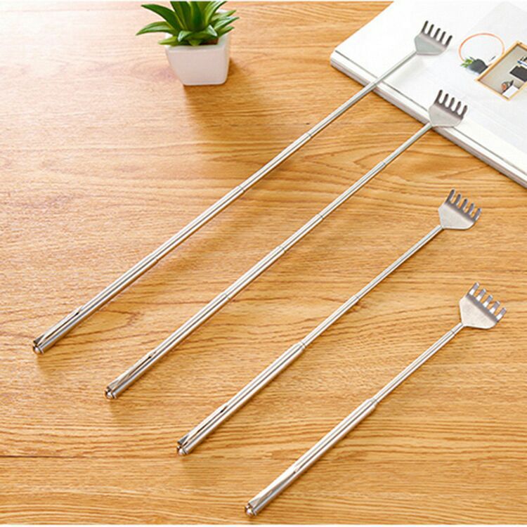 All-steel handle five-section, no need to ask for help, stainless steel itch-scratching rake, telescopic itch-scratching, elderly joy, filial son hand scratch-back device wholesale Application Scenario
