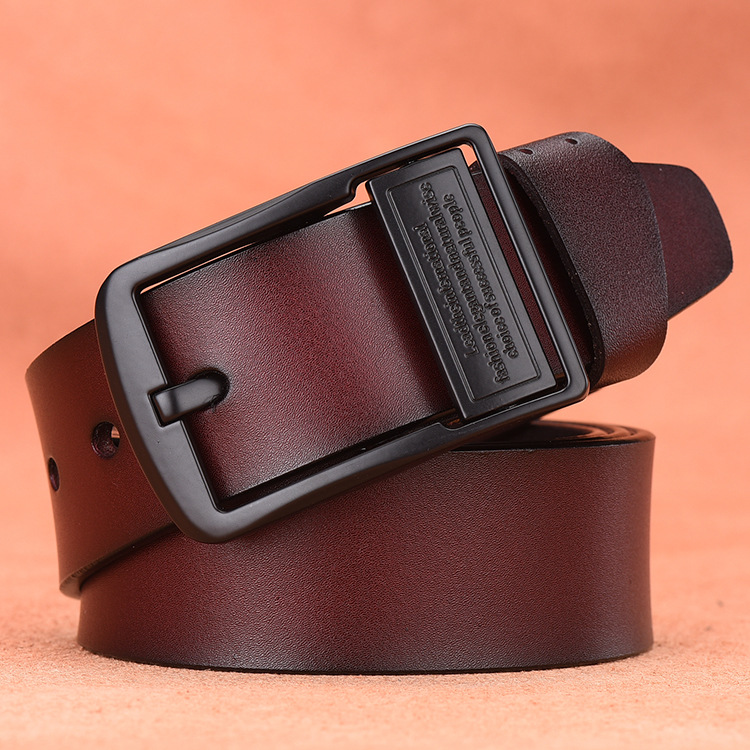 Factory direct supply of best-selling genuine leather belts, men's genuine leather belts, retro pure cowhide belts, men's styles, one-piece consignment Application Scenario