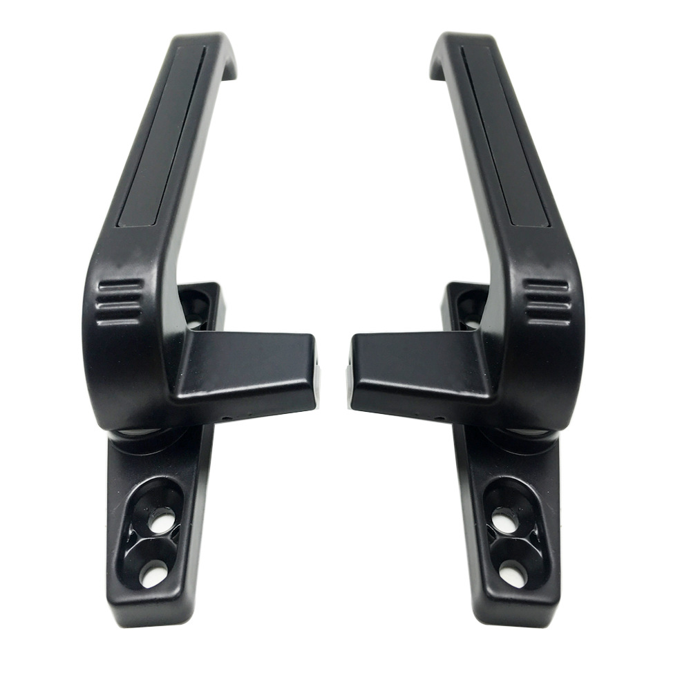 50 aluminum alloy window handle, flat-opening door and window single-point 7-shaped thickened handle, window pull, outward-sliding window lock, aluminum alloy details Picture
