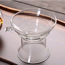 Wholesale tea filter Clear glass tea filter filter mesh filter Kung fu tea accessories