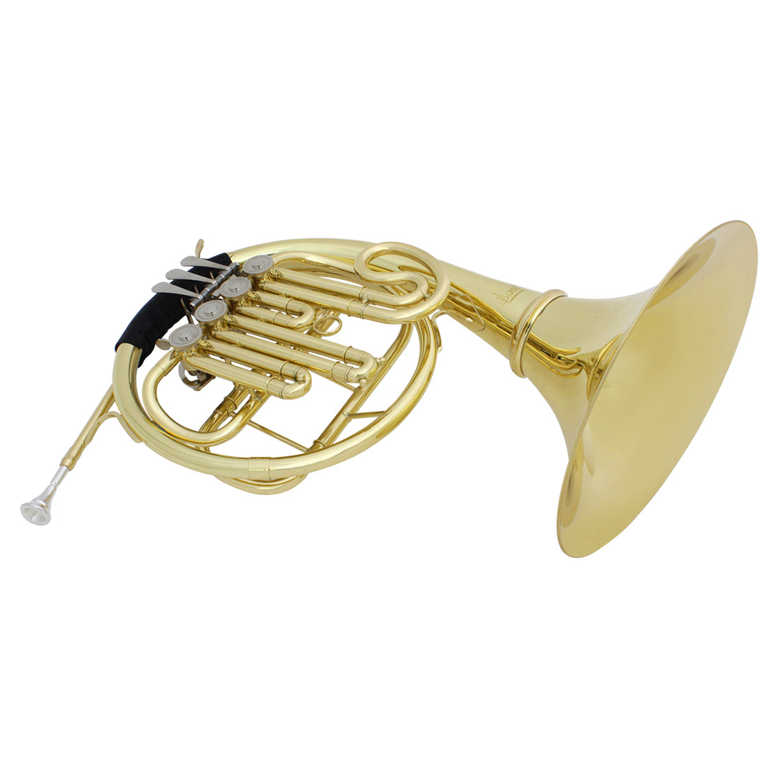 LADE plana de cuatro teclas de trompa dividida trompa de latón en si bemol bemol estudiante nivel de examen inicial instrumentos profesionales de metal Item Picture