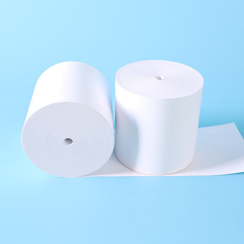 Coreless thermal paper cash register paper 80x80 printing paper 8080 thermal cash register paper 80*80 takeout printing paper Application Scenario