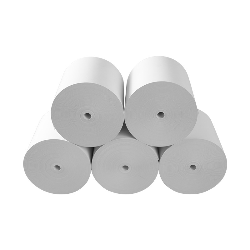 Coreless thermal paper cash register paper 80x80 printing paper 8080 thermal cash register paper 80*80 takeout printing paper Item Picture
