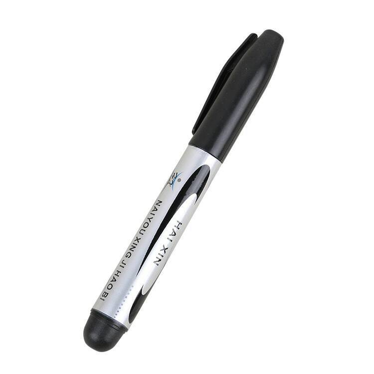 قلم كبير كبير الحجم بالألوان، أسود بحبر كبير باللون الأزرق باللون الأحمر Item Picture