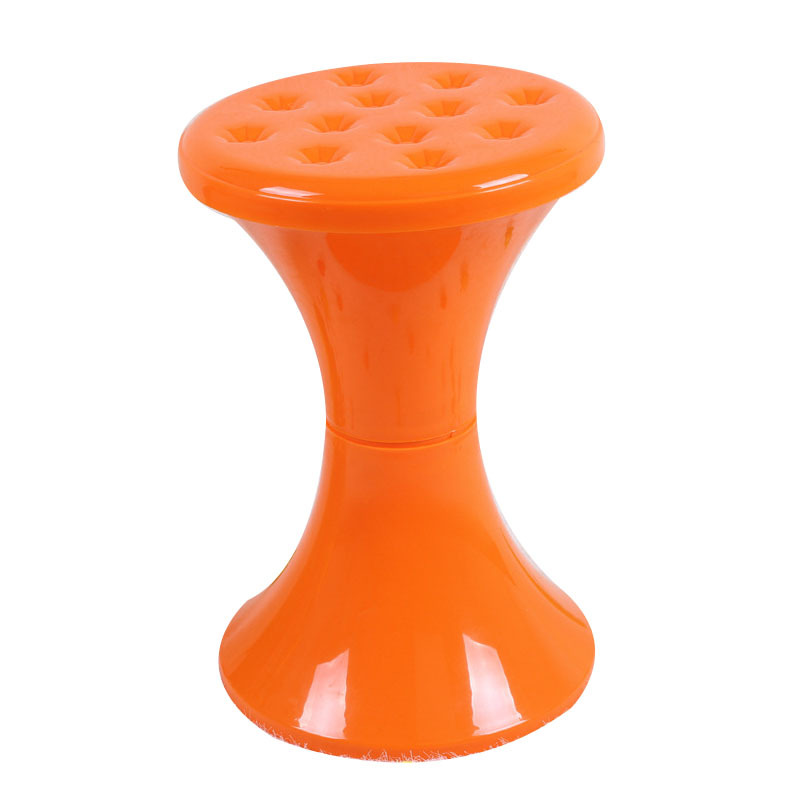 Creative circular storage stool, multi-functional thickened household storage stool, simple and modern plastic stool that can be sat on Item Picture