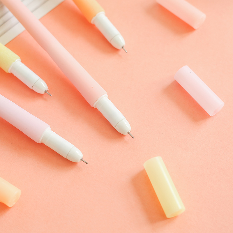 Zhongfan ZF1992 New mushroom silicone gel Pen Office Stationery student creative cartoon gel pen Specification image