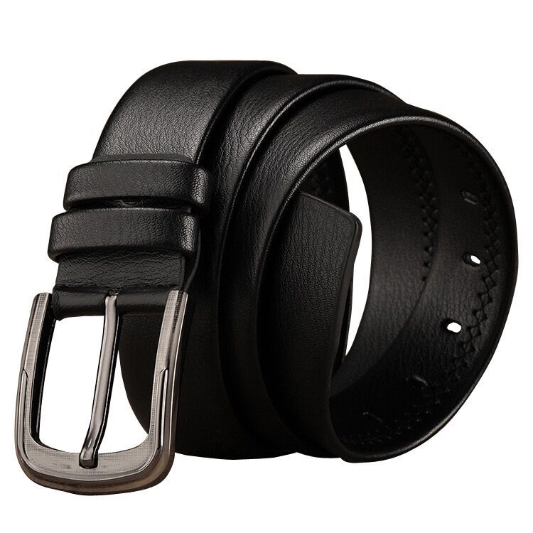 Simple and popular men's pin buckle belt, Korean style fashionable casual belt, men's belt, belt manufacturer wholesale Item Picture