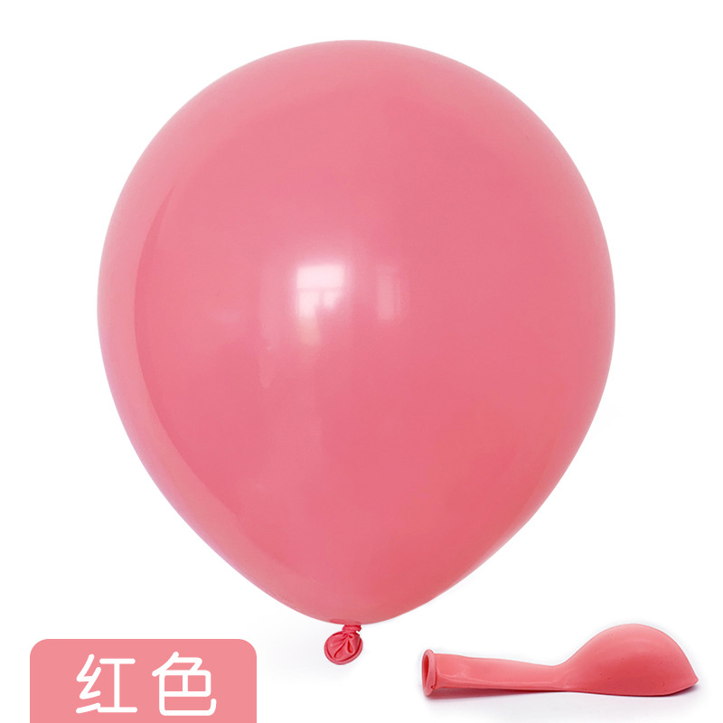 2.2-gram round birthday balloon, party decoration, wedding decoration, thickened candy balloon, macaron balloon Item Picture