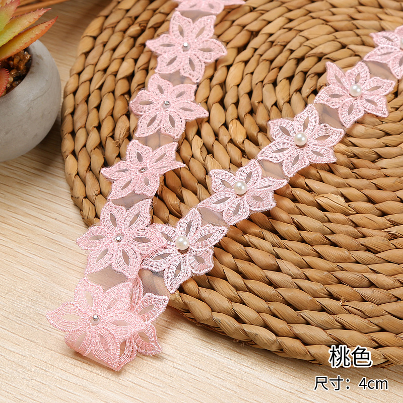 Factory direct sales of exquisite lace clothing, lace accessories, wedding dress accessories, versatile accessories, factory wholesale Specification image