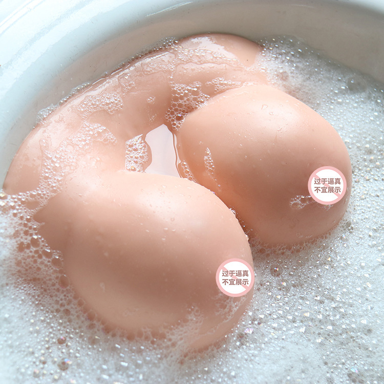 Fake breast room double point solid chest inverted vagina papaya male masturbator adult sex toys details Picture