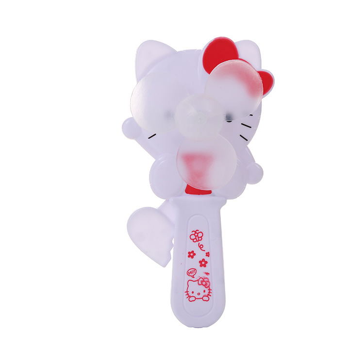 手摇风扇.白底实物图
