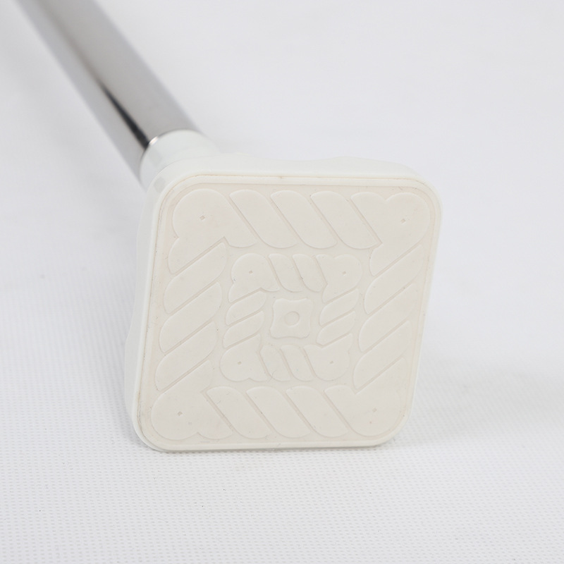 No drilling required for bathroom shower curtain rods, stainless steel telescopic rods, curtain support rods, door curtain rods, clothes drying rods, straight rod type Specification image