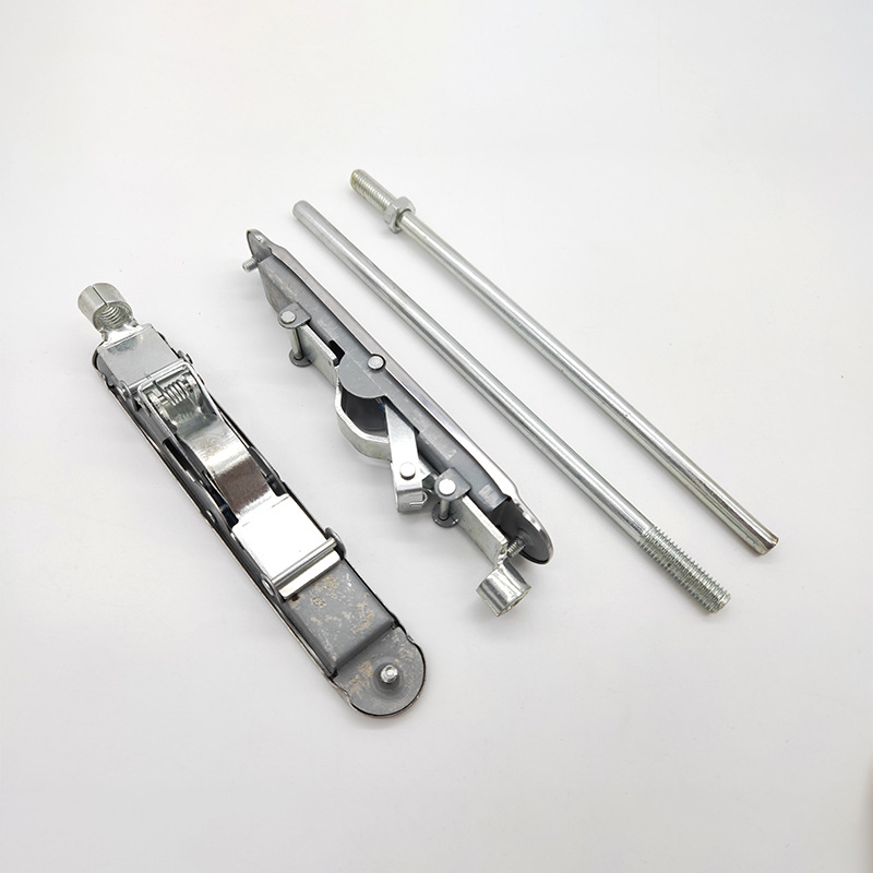 Anti-theft door, top and bottom concealed latch, multi-position extended double-opening door, invisible stainless steel central control latch, mother and child fireproof door Item Picture