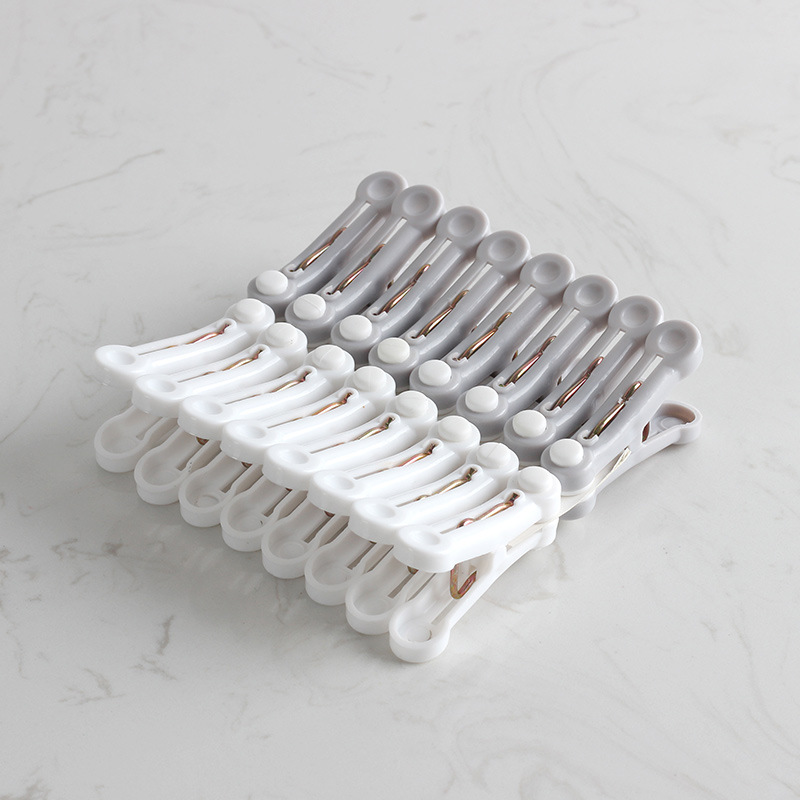 Wholesale Plastic Clothespin Seamless Clip Small Drying Clothespin Household Fixed Clothes Socks Windproof Clip Drying Clip Specification drawing