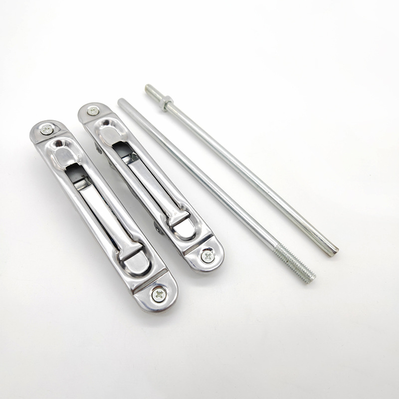 Anti-theft door, top and bottom concealed latch, multi-position extended double-opening door, invisible stainless steel central control latch, mother and child fireproof door details Picture
