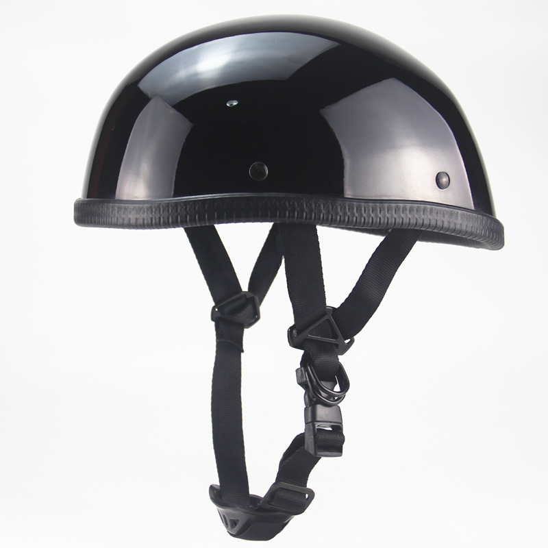 跨境外贸版出口款怀旧个性复古盔瓢盔EE半盔盔骑行日式盔轻便