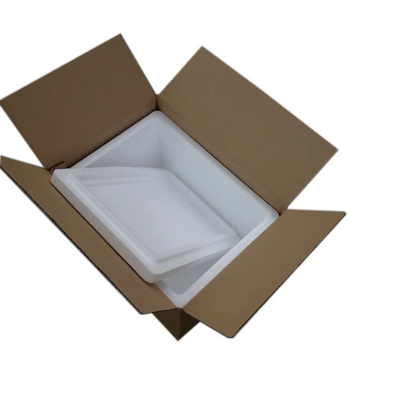 Wholesale of large-sized foam boxes, postal No. 4, No. 5 and No. 6 refrigerated seafood and fruit express packaging boxes, insulated foam boxes Item Picture