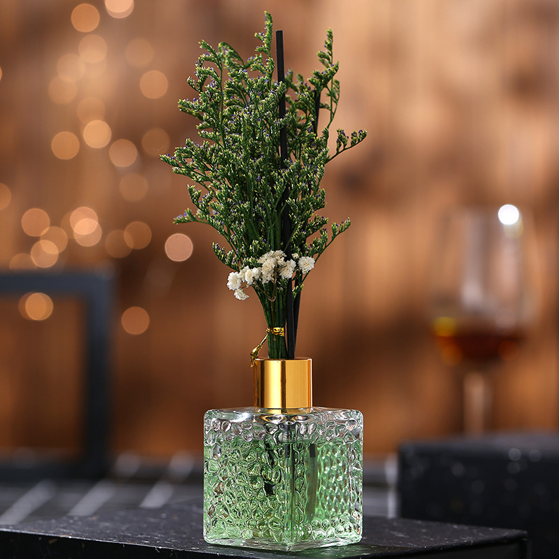 Indoor Room Rattan Fire Free Aromatherapy Home Bedroom Dried Flower Set Toilet Toilet Smokeless Essential Oil Lavender details Picture