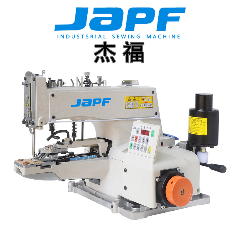 杰福工业缝纫机电脑373商标钉标机毛巾袜子钉标机纸卡订标机