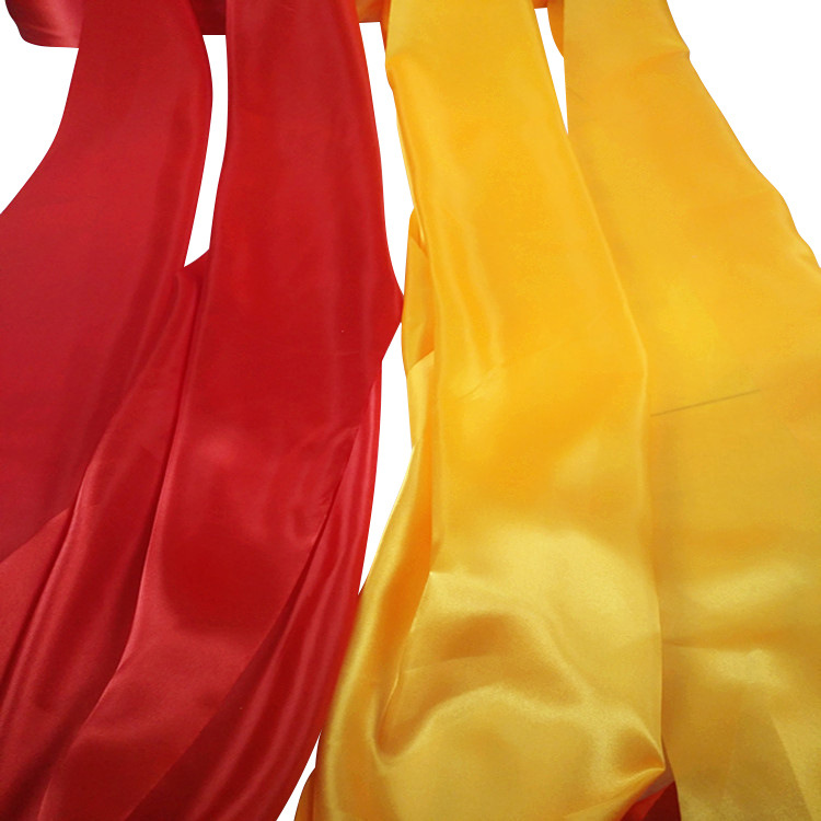 Red silk Buddha cloth, big red silk cloth, ribbon-cutting opening cloth, dancing gift box, yellow silk cloth, opening shiny silk cloth, eight pieces of satin