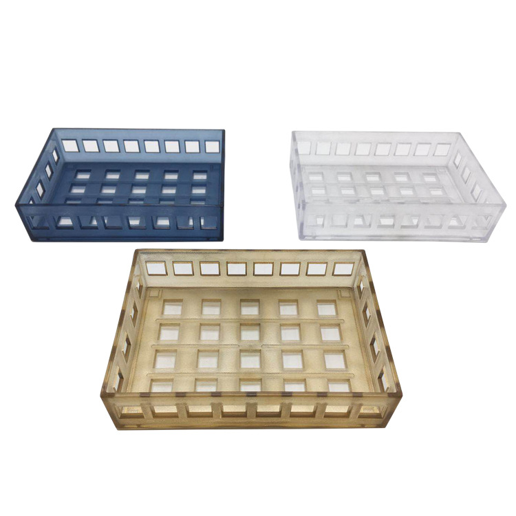 Wall-absorbing plastic storage basket, bathroom storage rack, toiletries hanging basket, mark storage rack Application Scenario