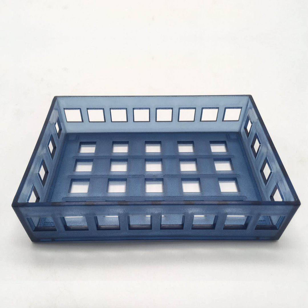 Wall-absorbing plastic storage basket, bathroom storage rack, toiletries hanging basket, mark storage rack details Picture