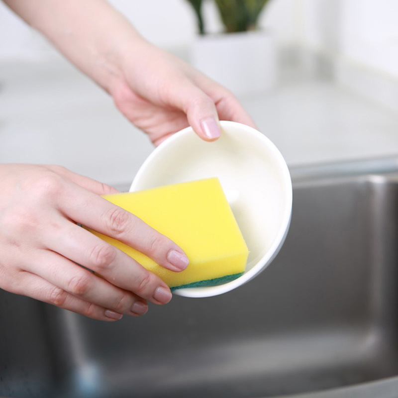 3M Seko G6215 Cleaning Cloth Kitchen Household Dishwashing Sponge Cleaning Cleaning Cloth Decontamination Durable 5-Piece Pack Application Scenario