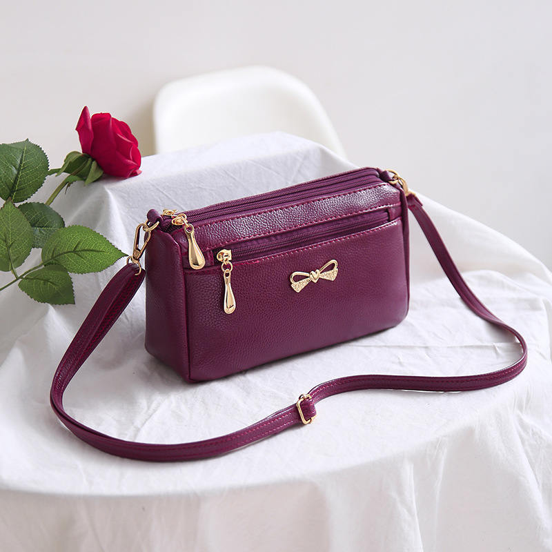 Small wholesale bags, new mom bags, Korean style fashionable women's single-shoulder bags, middle-aged women's bags, cross-border crossbody small bags details Picture