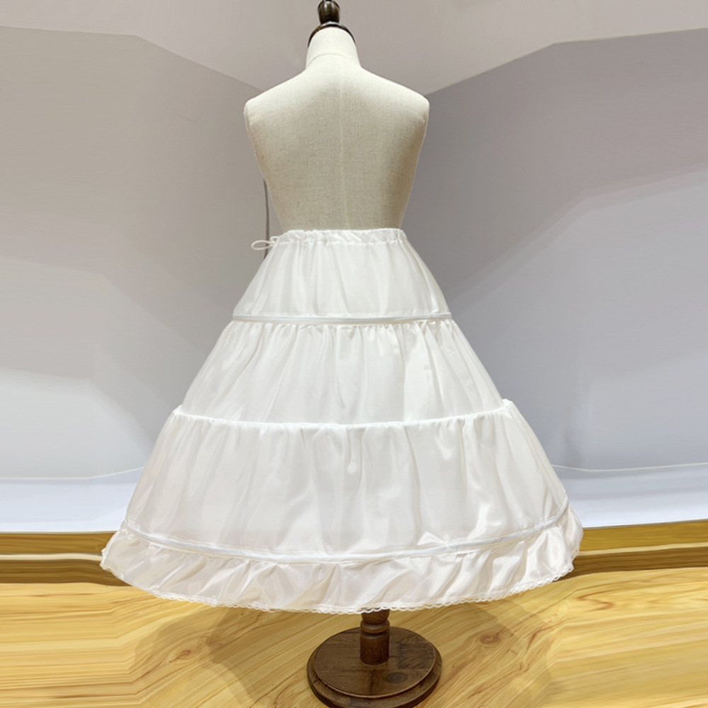 Children's dress Princess Dress accessories three layer single underwire skirt 55CM(120-170) single shot is not shipped Specification drawing