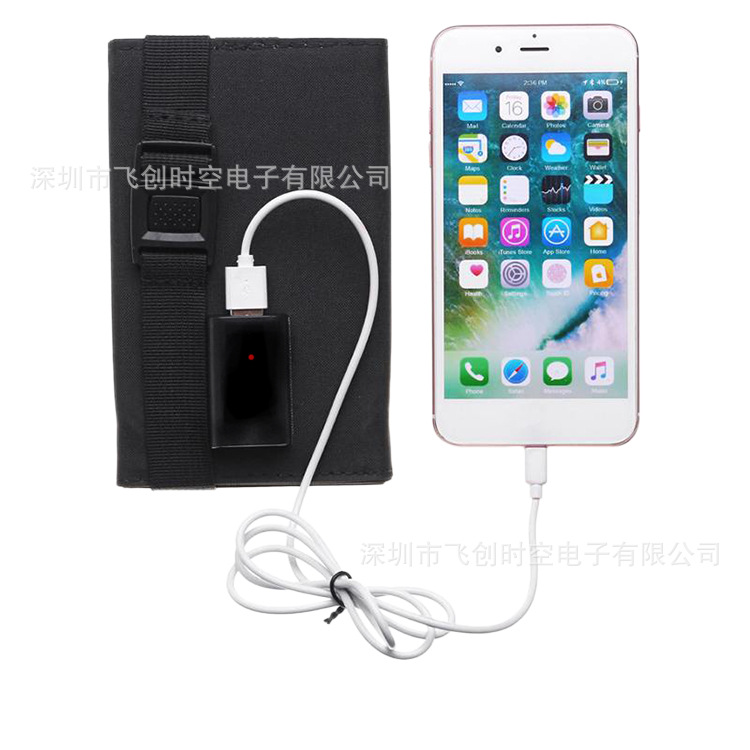 Solar Folding Package Outdoor Solar Charging Panel Solar Charging Bag Portable Solar Folding Bag details Picture