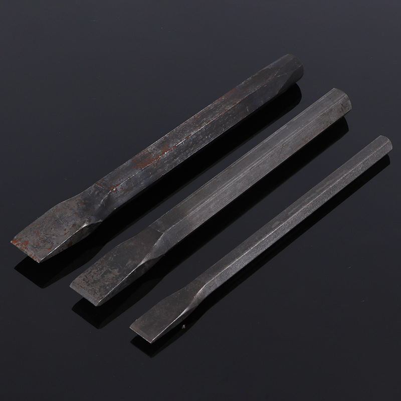 Hand-struck chisel, widened flat chisel, pointed chisel, alloy steel chisel, stone chisel, cement chisel, pointed chisel, manufacturer's stock available Specification image