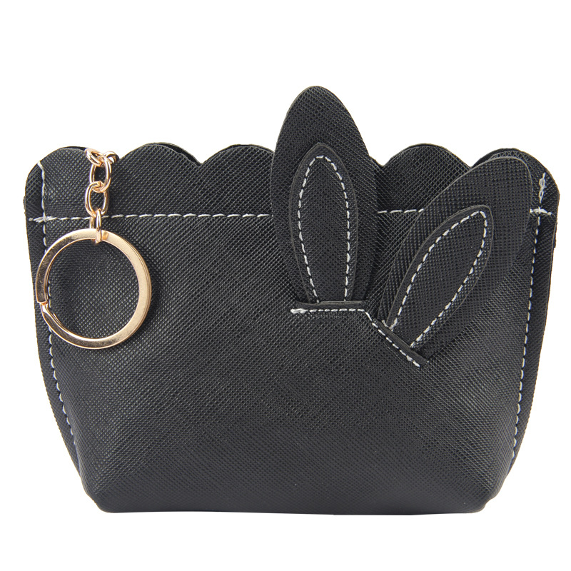 Fabricante al por mayor lady cute zero monedero Pu pequeño fresco estudiante zip key bag creativo portátil bolsa de almacenamiento details Picture