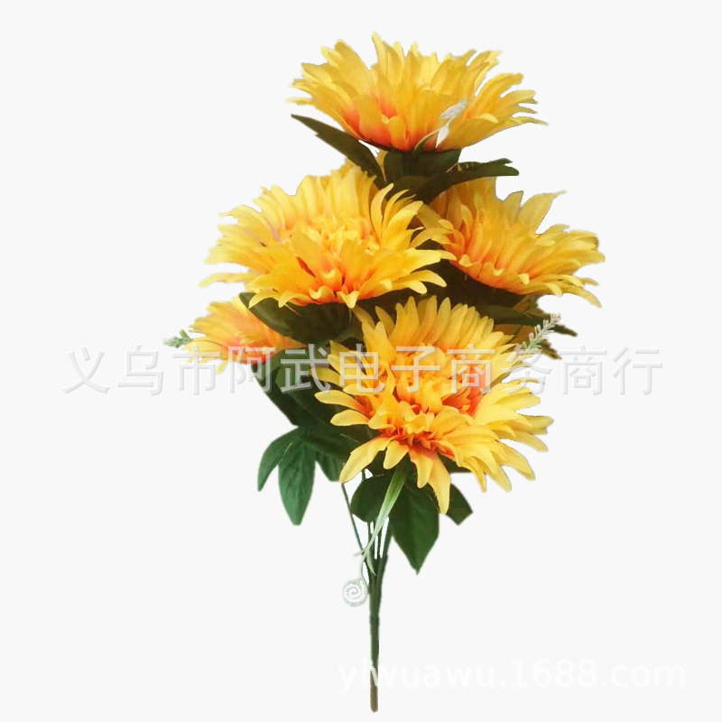 Wholesale of cheap and elegant funeral supplies for Qingming Festival tomb-sweeping, cemetery flowers, everlasting flowers and artificial flower arrangements