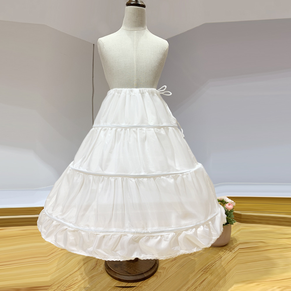 Children's dress Princess Dress accessories three layer single underwire skirt 55CM(120-170) single shot is not shipped full figure