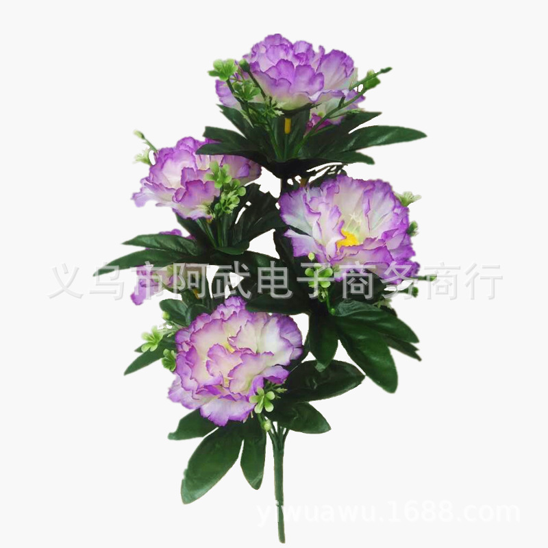 仿真花/清明花/多肉仿真花/教师节/牙套细节图