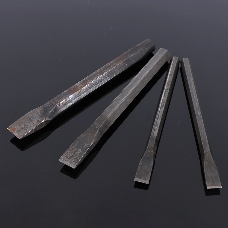 Hand-struck chisel, widened flat chisel, pointed chisel, alloy steel chisel, stone chisel, cement chisel, pointed chisel, manufacturer's stock available Application Scenario