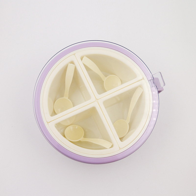 Seasoning jars, multi-style seasoning boxes, kitchen round household plastic chili jars, seasoning jars, salt jars, condiments Application Scenario