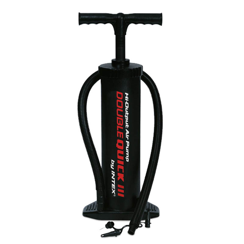 INTEX68612 air pump, balloon inflator, household portable mattress, rubber boat inflator, swimming pool hand-pulled pump Application Scenario
