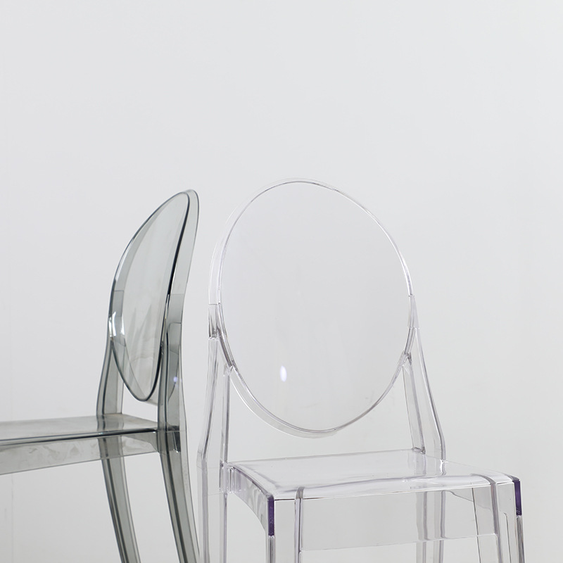 Nordic Dining Chair Ins Ghost Chair Devil Net Red Home Plastic Crystal Stool Acrylic Transparent Makeup Chair Application Scenario